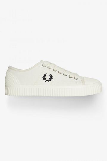 Fred Perry Hughes Low Miesten Kengät Valkoinen | FI 1914DFMN